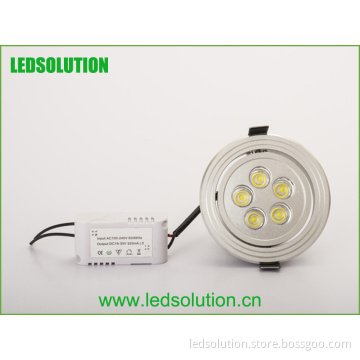 Dimmable Epistar/Bridgelux 3W 5W 7W Round Recessed LED Downlight